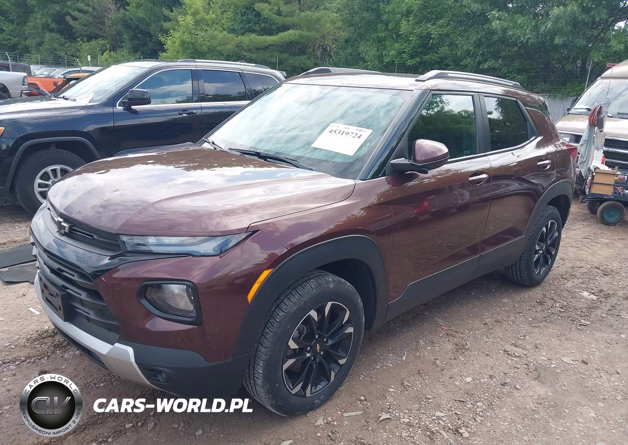 2022 Chevrolet Trailblazer Awd Lt VIN:KL79MRSL9NB037810 - 2