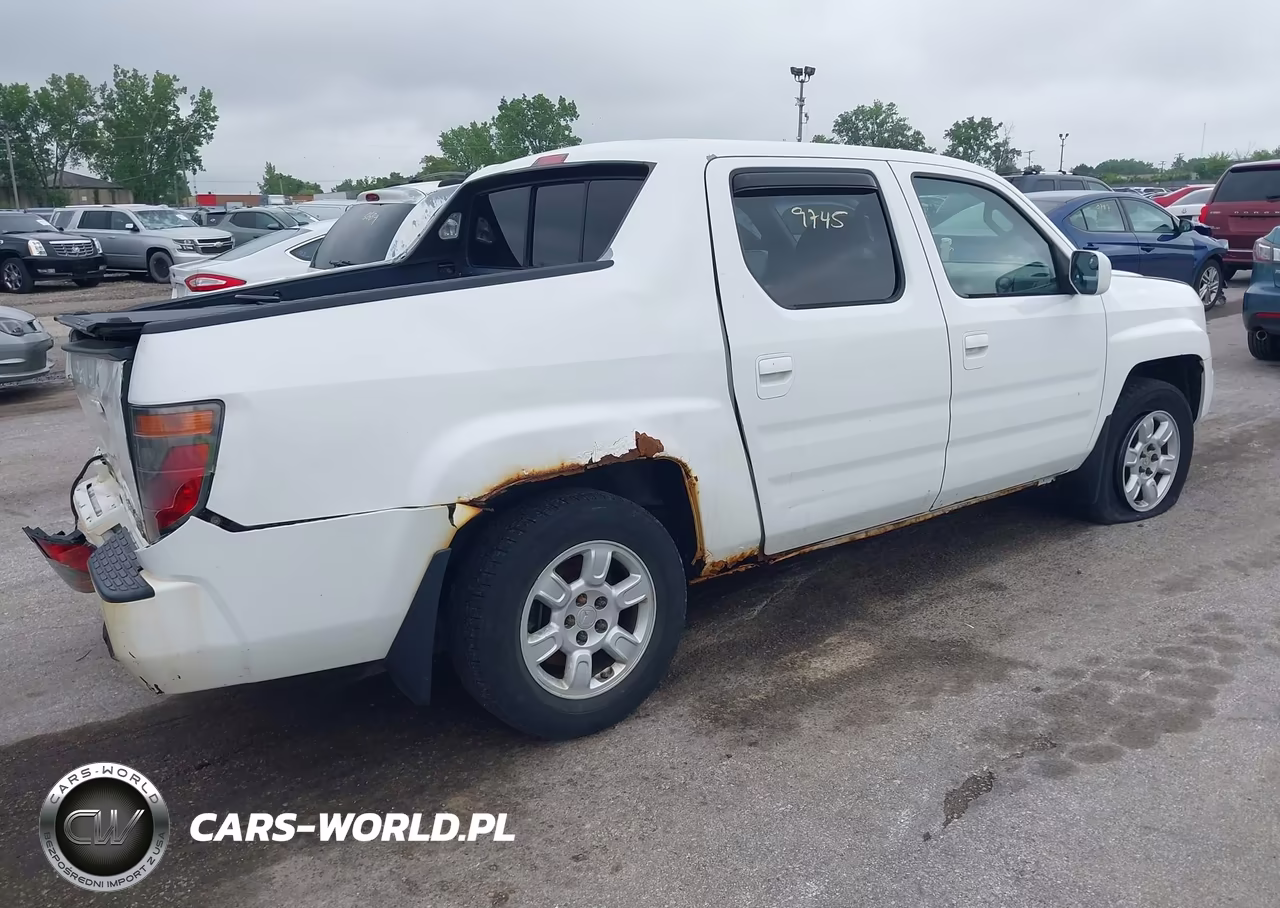 2006 Honda Ridgeline Rts VIN:2HJYK16436H560382 - 4