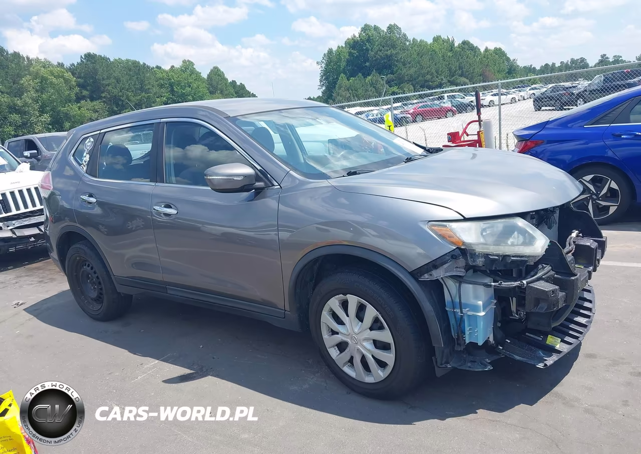 2015 Nissan Rogue S VIN:KNMAT2MV5FP515959 - 14