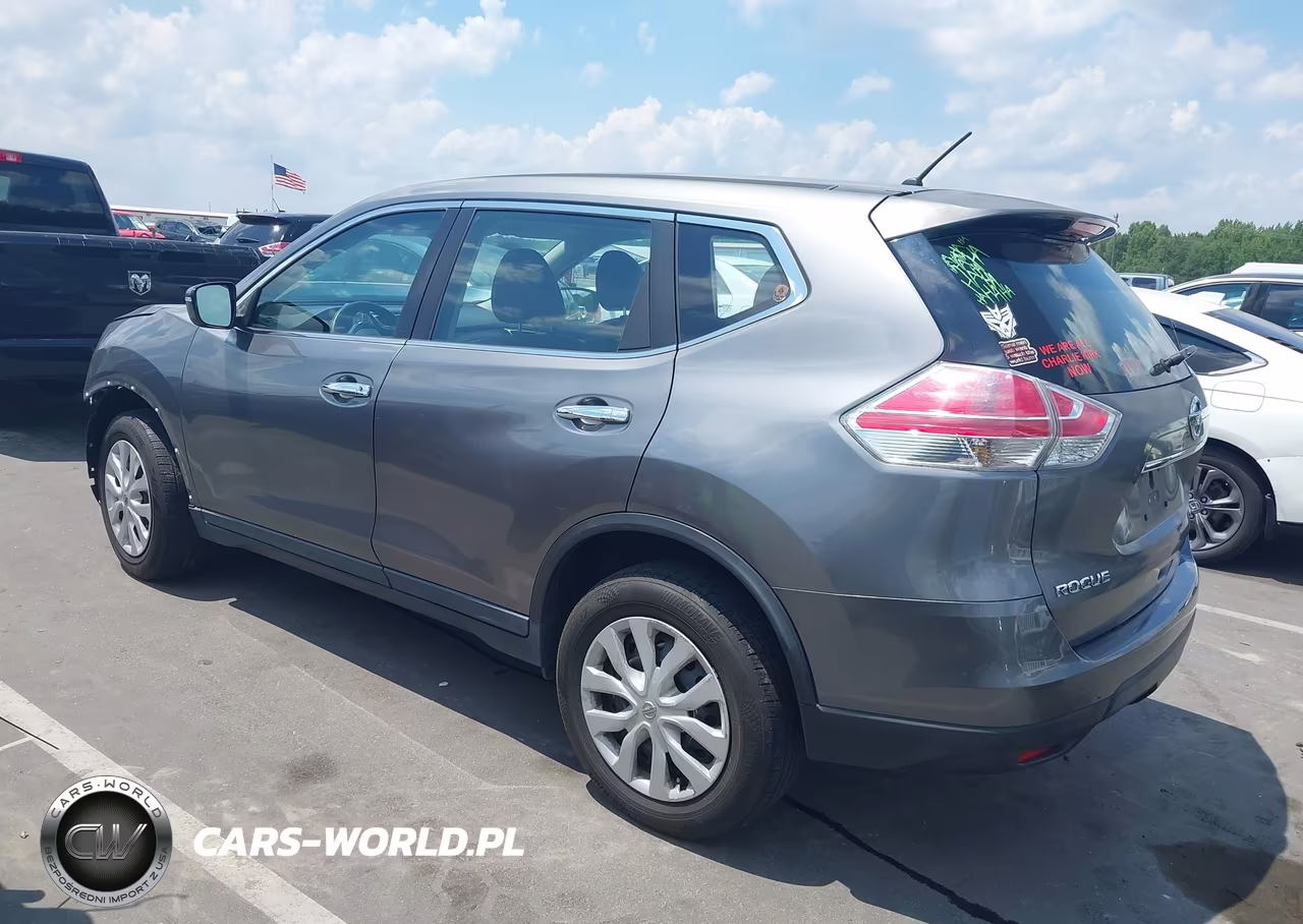 2015 Nissan Rogue S VIN:KNMAT2MV5FP515959 - 3