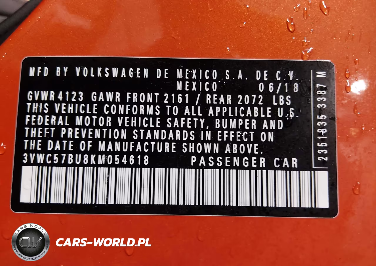 2019 Volkswagen Jetta 1.4T R-Line-1.4T S-1.4T Se VIN:3VWC57BU8KM054618 - 9
