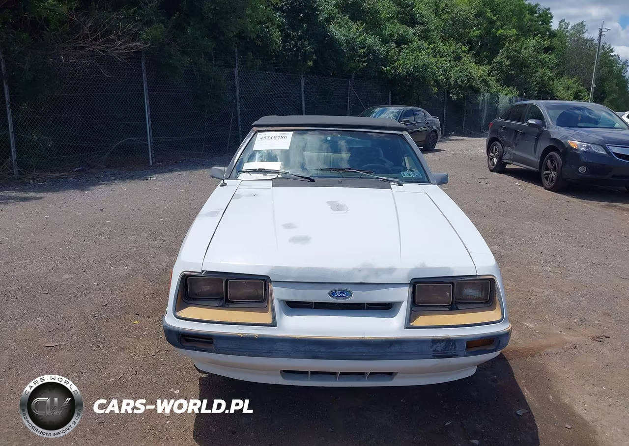 1986 Ford Mustang Lx-Gt VIN:1FABP27M6GF233628 - 12