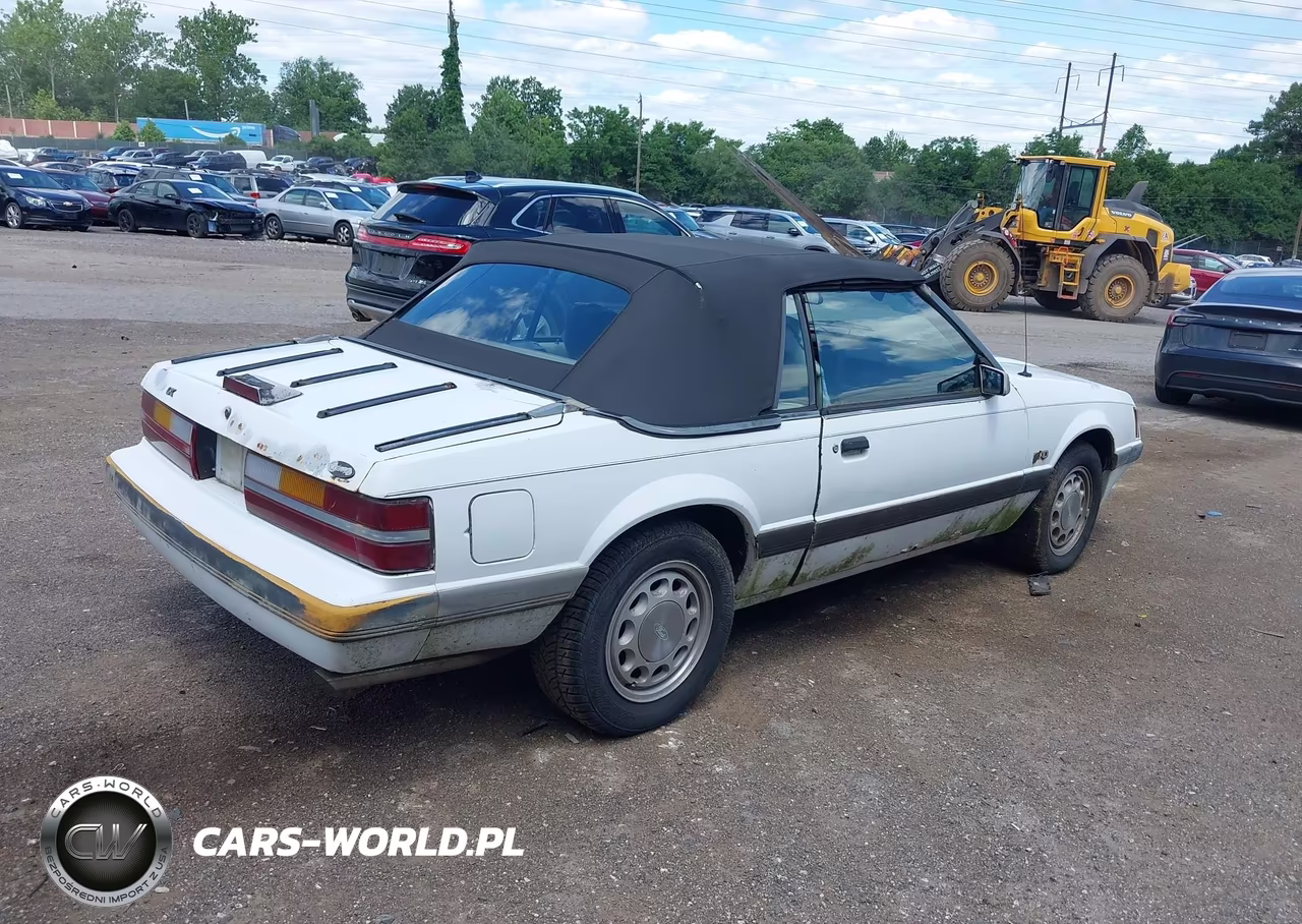 1986 Ford Mustang Lx-Gt VIN:1FABP27M6GF233628 - 4