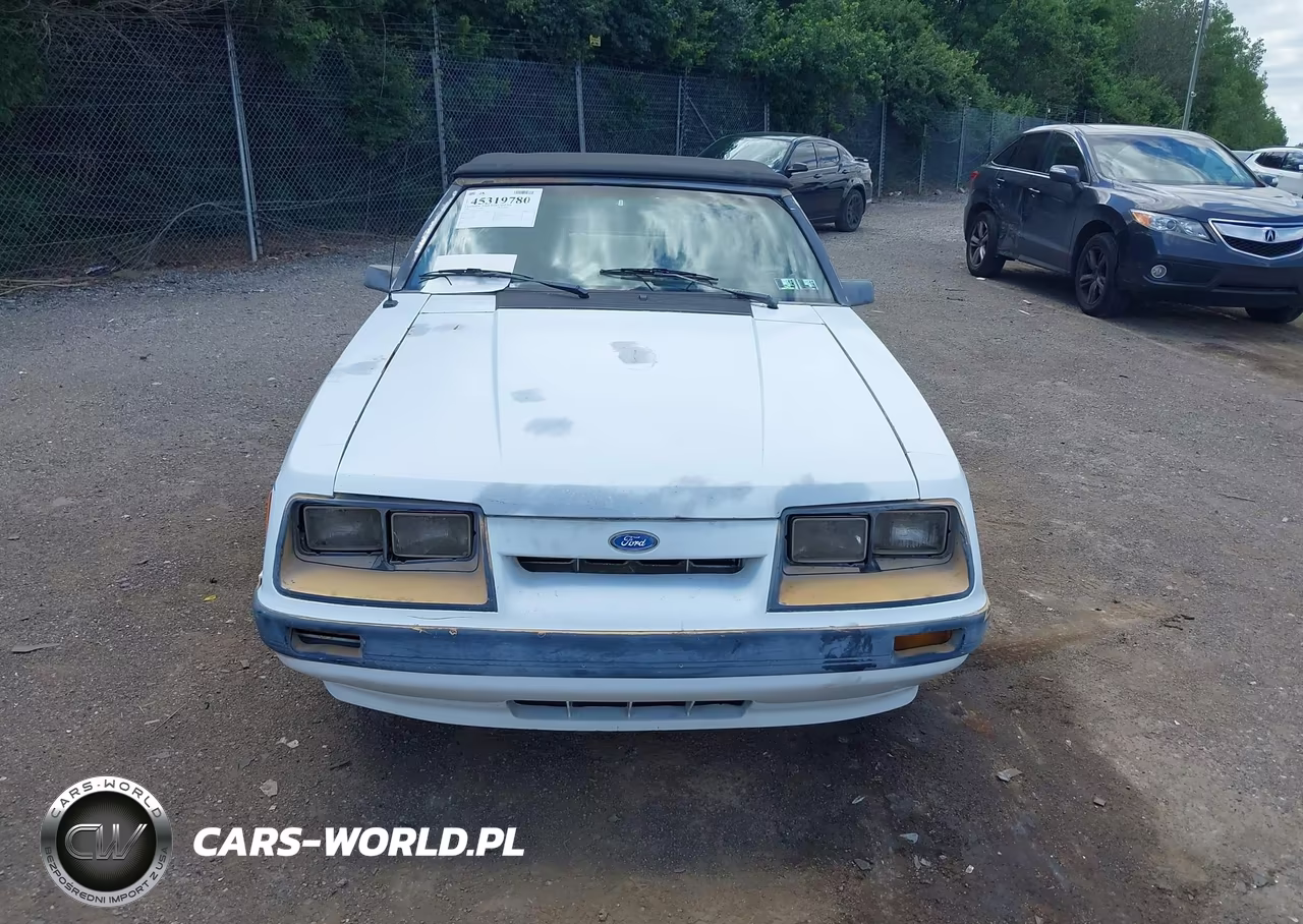 1986 Ford Mustang Lx-Gt VIN:1FABP27M6GF233628 - 6