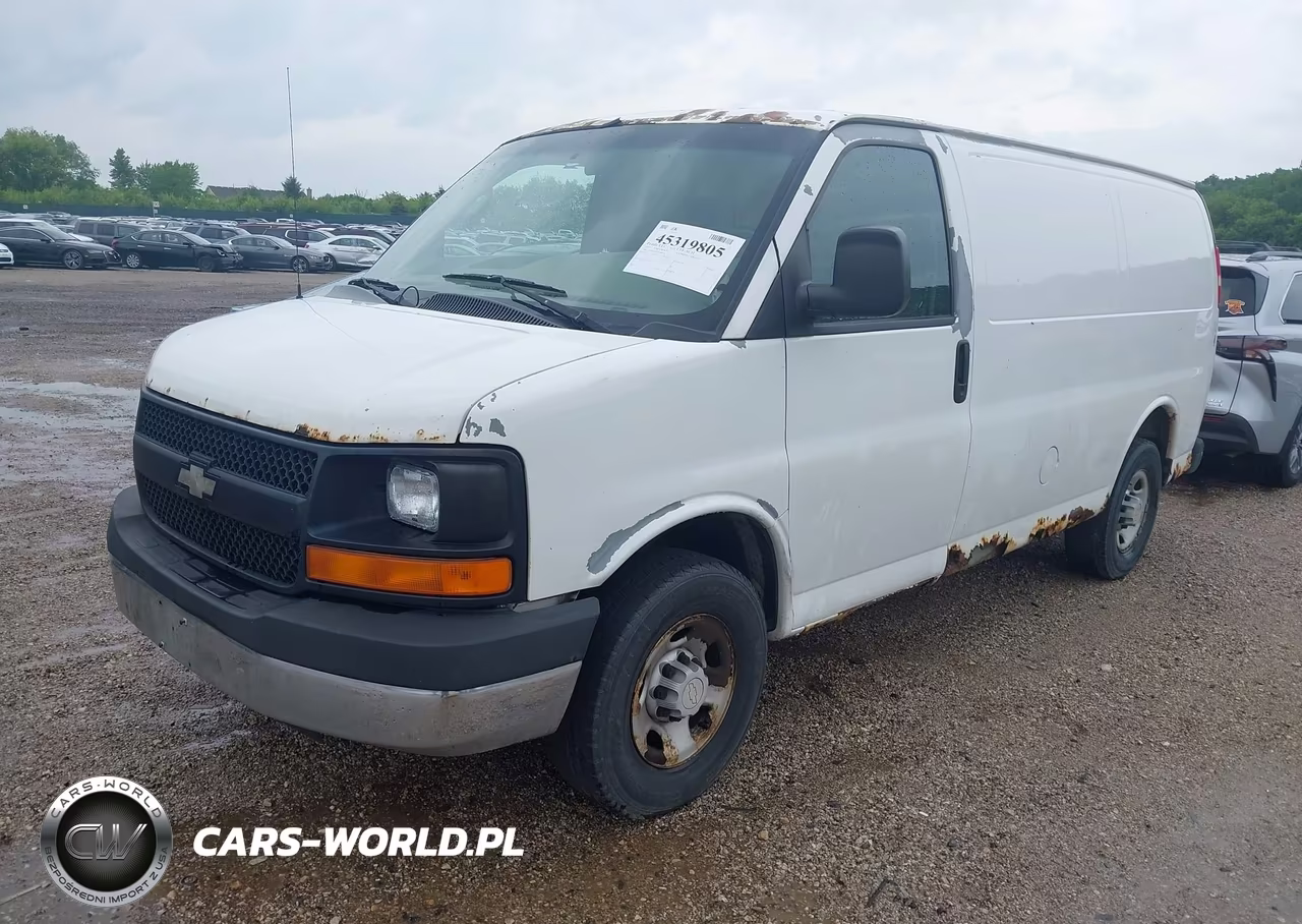 2007 Chevrolet Express Cargo Van Work Van VIN:1GCHG35V571186918 - 2