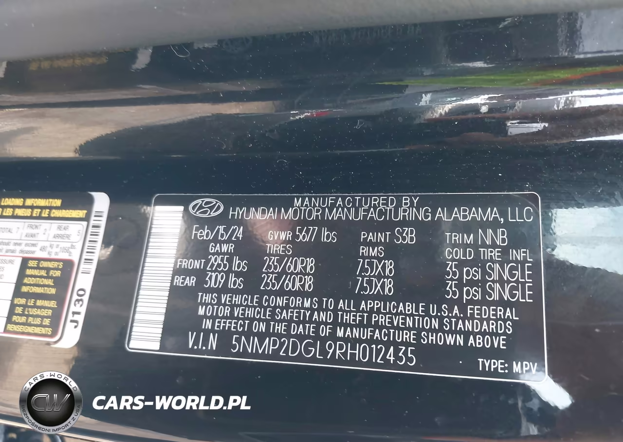 2024 Hyundai Santa Fe Sel VIN:5NMP2DGL9RH012435 - 9