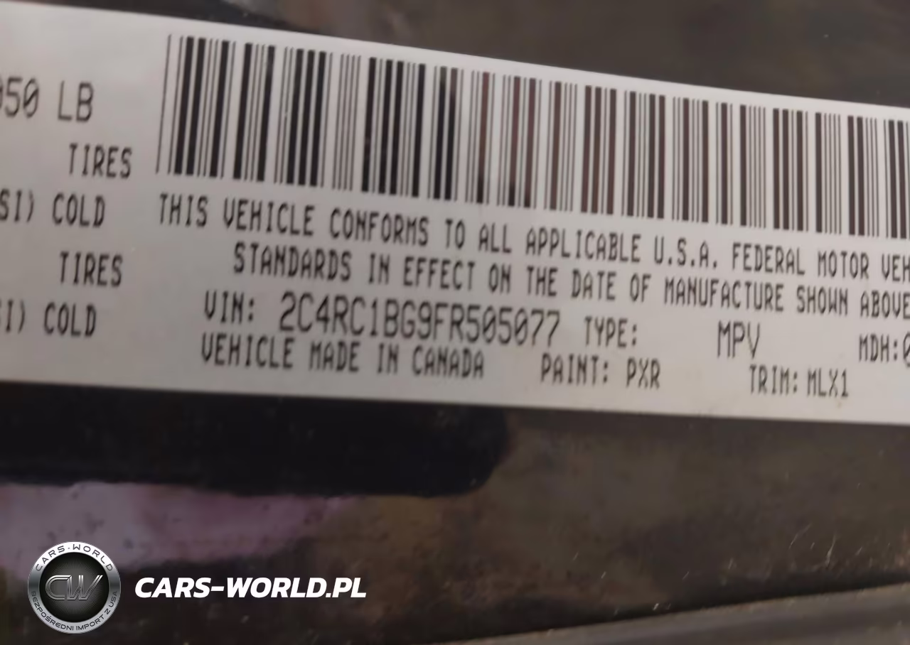 2015 Chrysler Town & Country Touring VIN:2C4RC1BG9FR505077 - 9