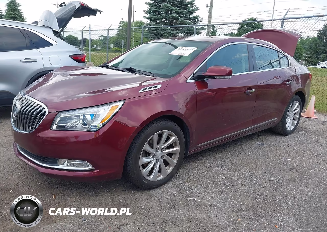 2015 Buick Lacrosse Leather VIN:1G4GB5G37FF161842 - 2