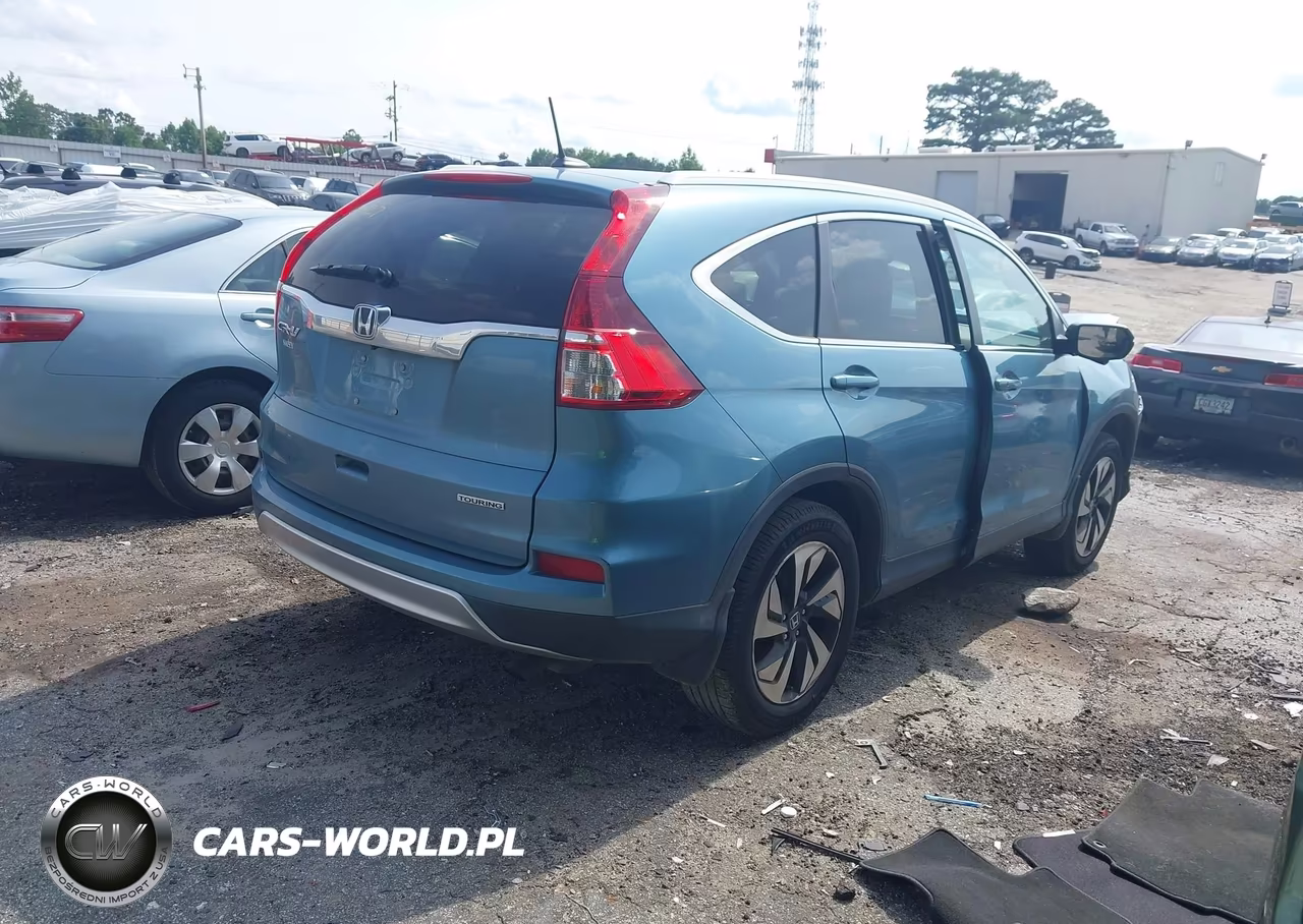 2016 Honda Cr-V Touring VIN:5J6RM3H9XGL006827 - 4