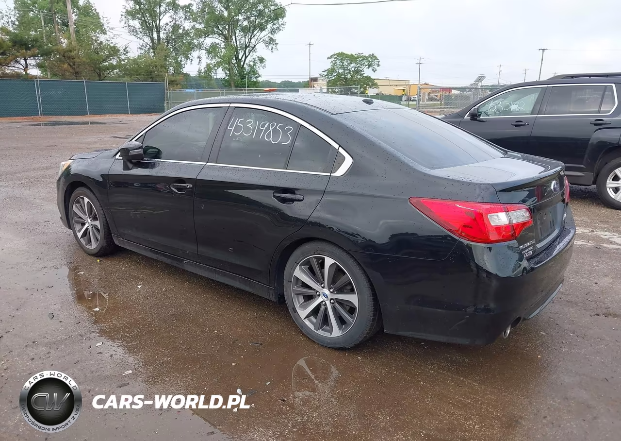2015 Subaru Legacy 2.5I Limited VIN:4S3BNBJ62F3040399 - 3