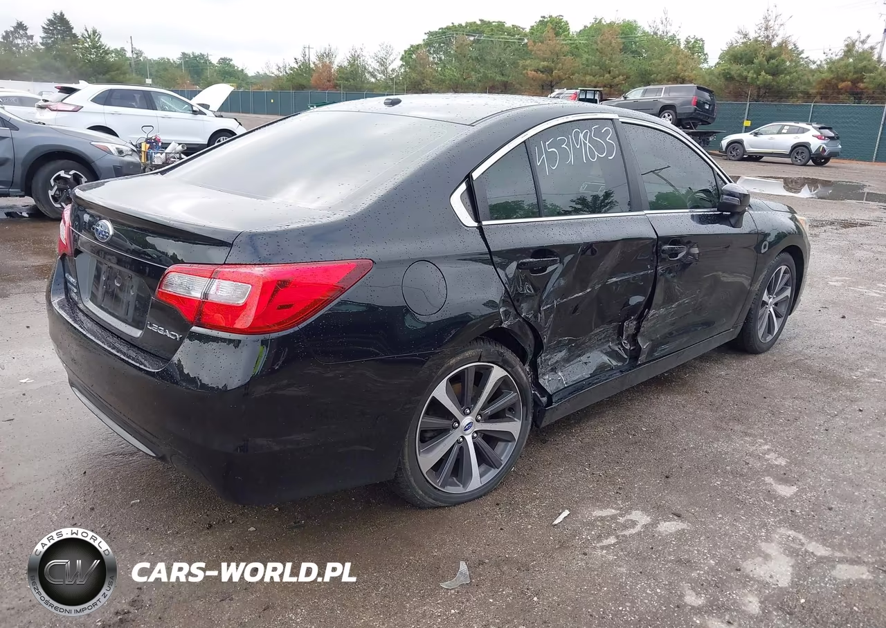 2015 Subaru Legacy 2.5I Limited VIN:4S3BNBJ62F3040399 - 4
