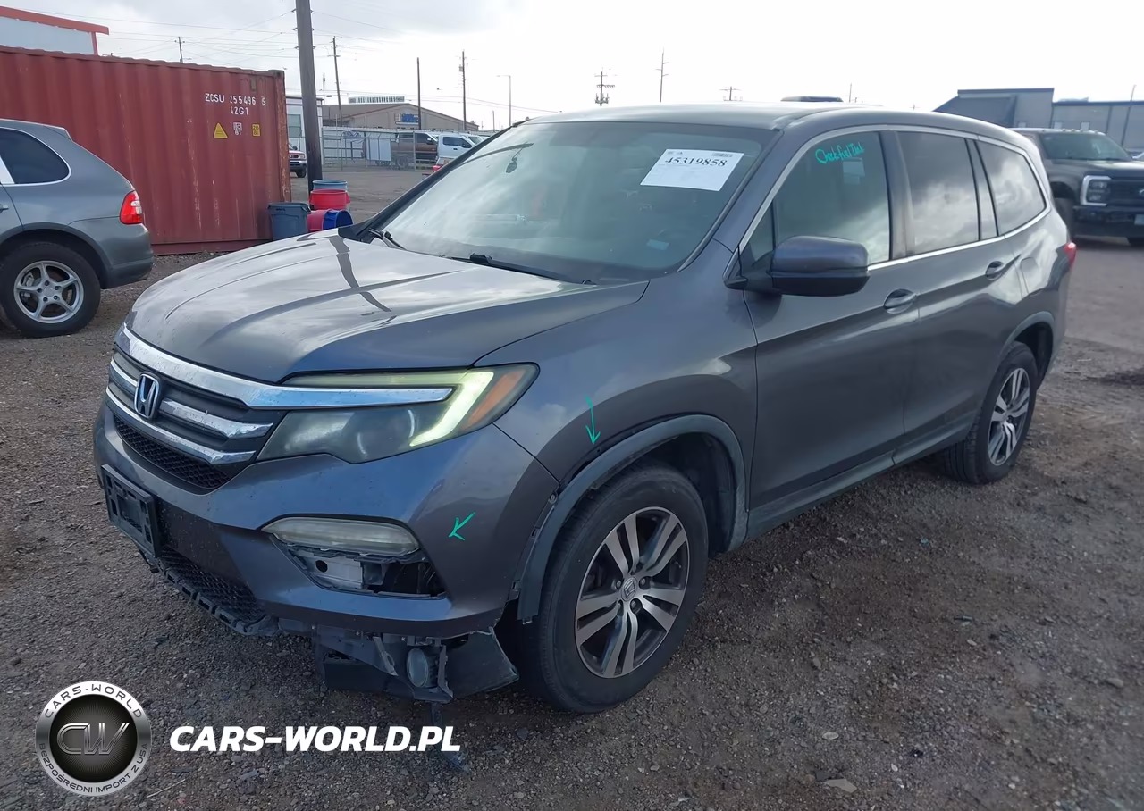 2016 Honda Pilot Ex VIN:5FNYF5H34GB012127 - 2