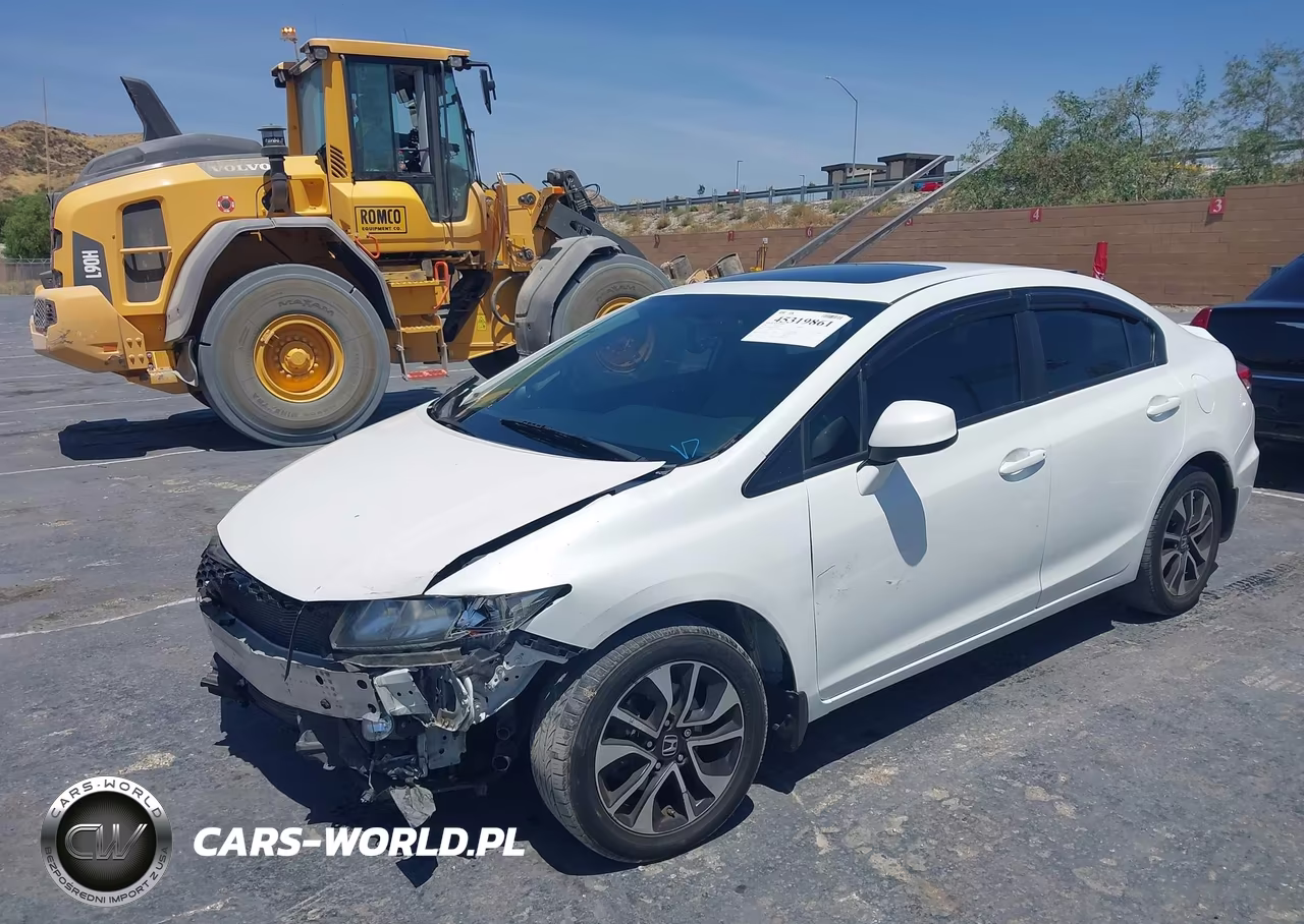 2013 Honda Civic Ex-L VIN:19XFB2F93DE277938 - 2