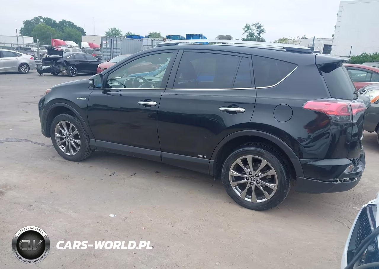 2017 Toyota Rav4 Hybrid Limited VIN:JTMDJREV1HD151120 - 3