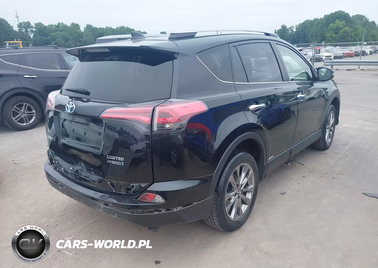 2017 Toyota Rav4 Hybrid Limited VIN:JTMDJREV1HD151120 - 4
