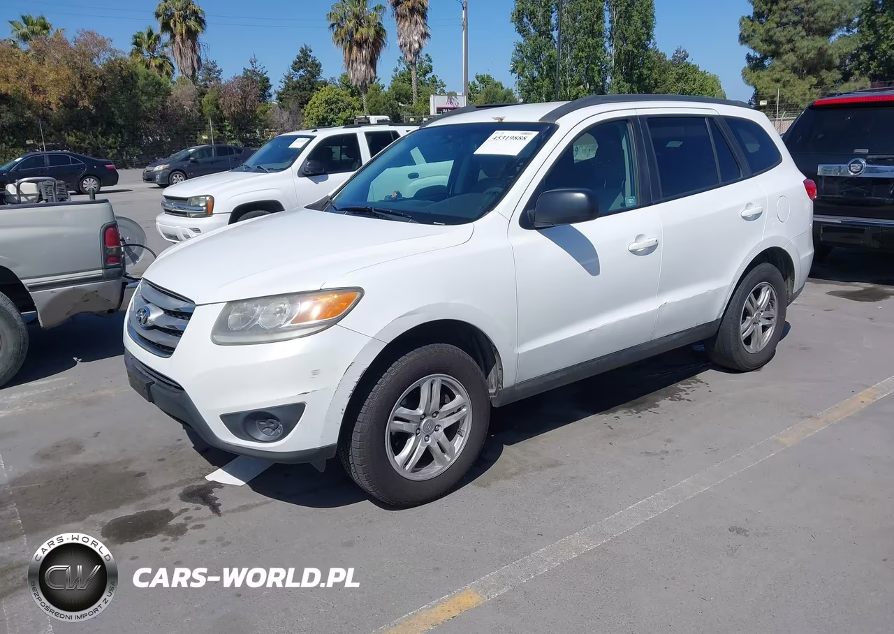 2012 Hyundai Santa Fe Gls VIN:5XYZGDAB5CG124323 - 2
