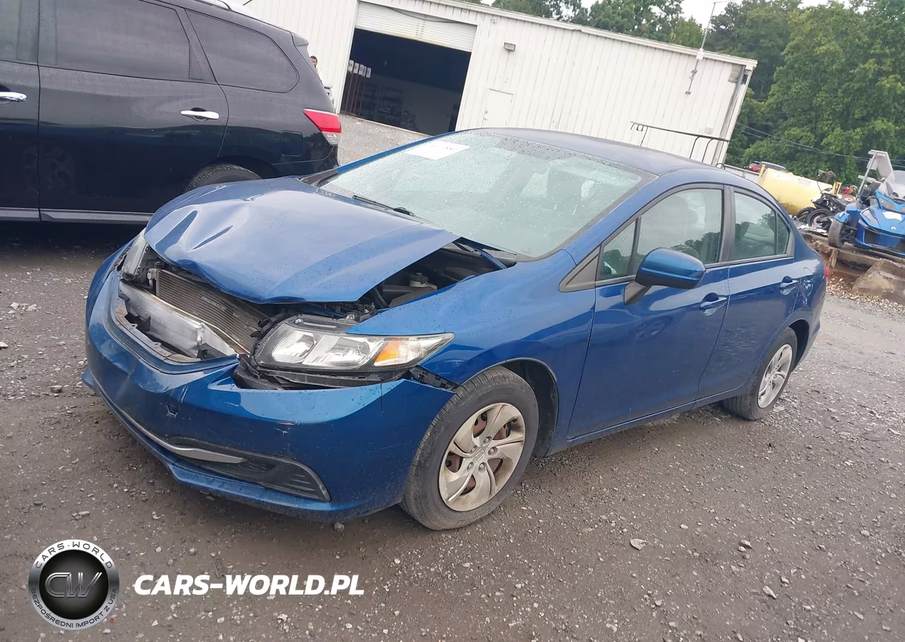 2015 Honda Civic Lx VIN:19XFB2F5XFE062721 - 2