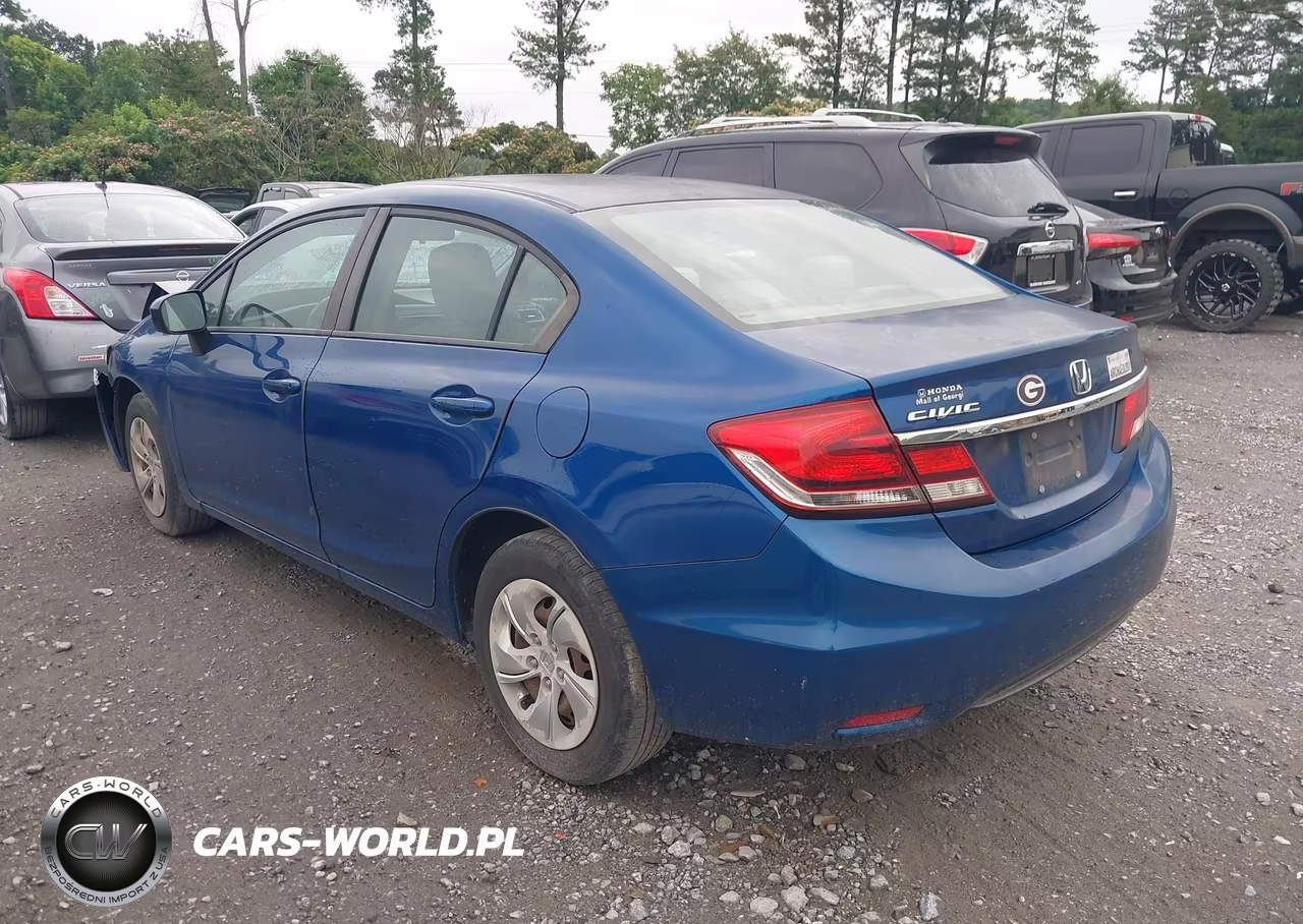 2015 Honda Civic Lx VIN:19XFB2F5XFE062721 - 3