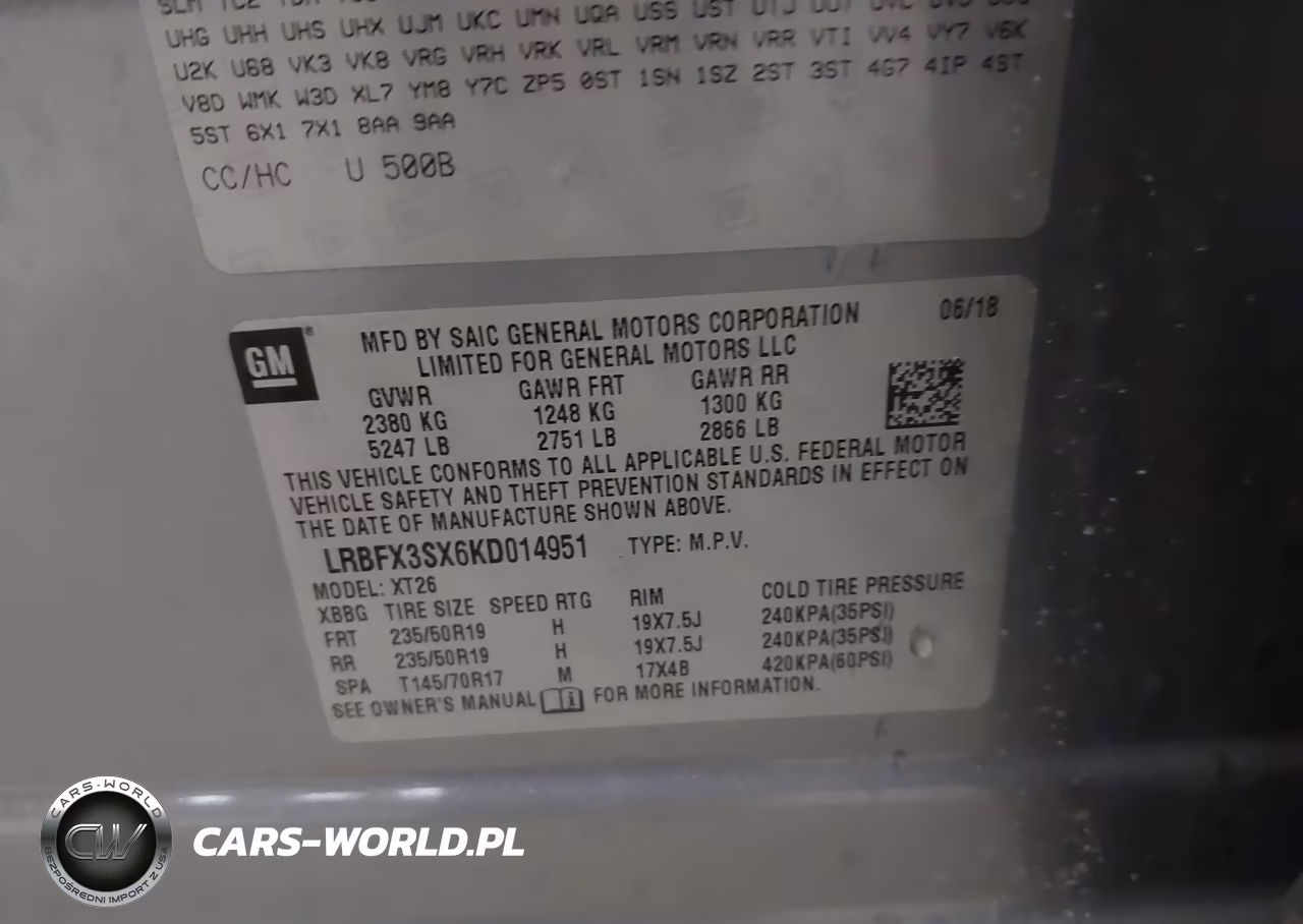 2019 Buick Envision Awd Premium I VIN:LRBFX3SX6KD014951 - 9