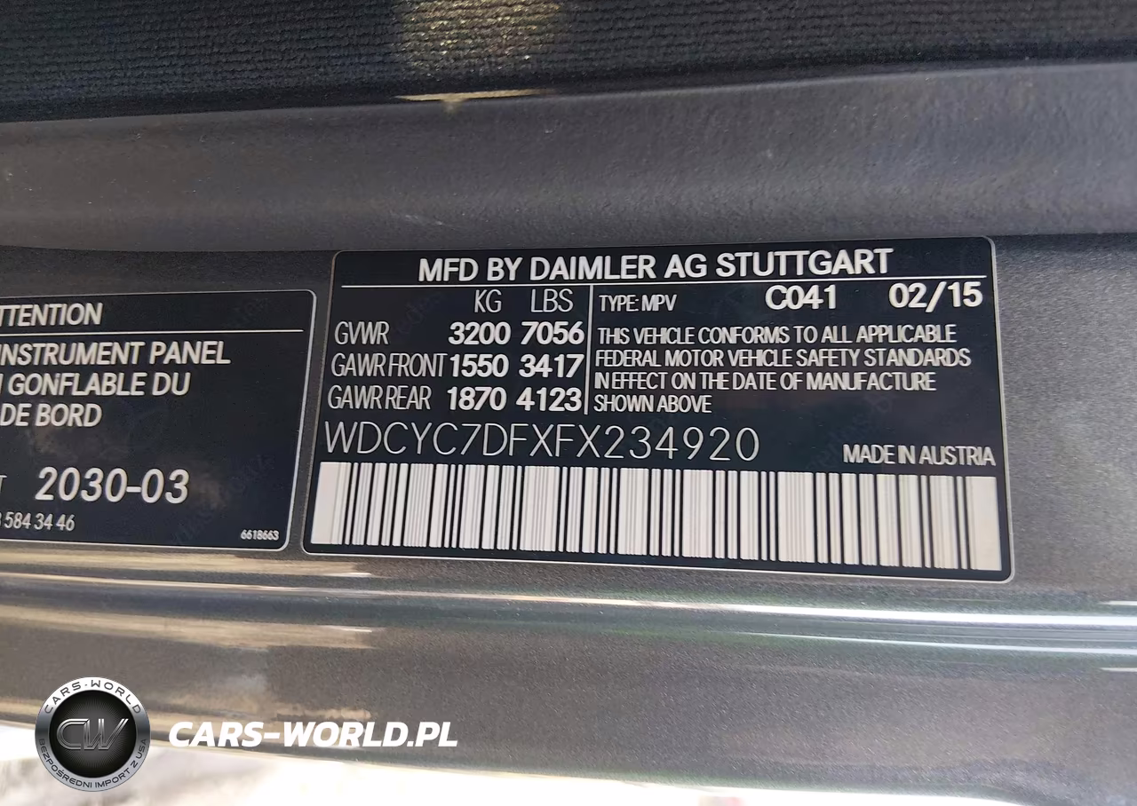 2015 Mercedes-Benz G 63 Amg 4Matic VIN:WDCYC7DFXFX234920 - 9