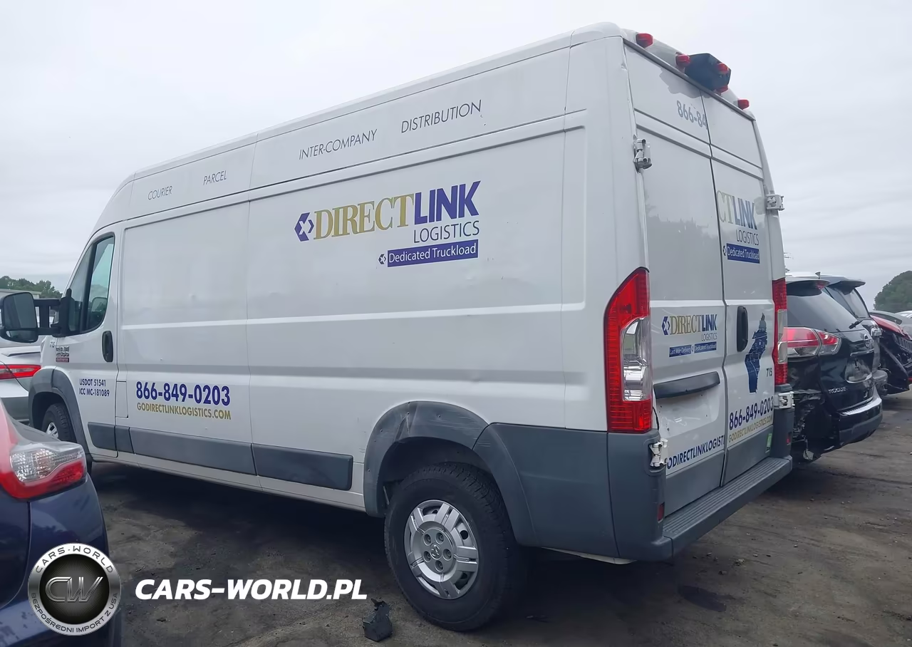 2017 Ram Promaster 2500 High Roof 159 Wb VIN:3C6TRVDG9HE530789 - 3