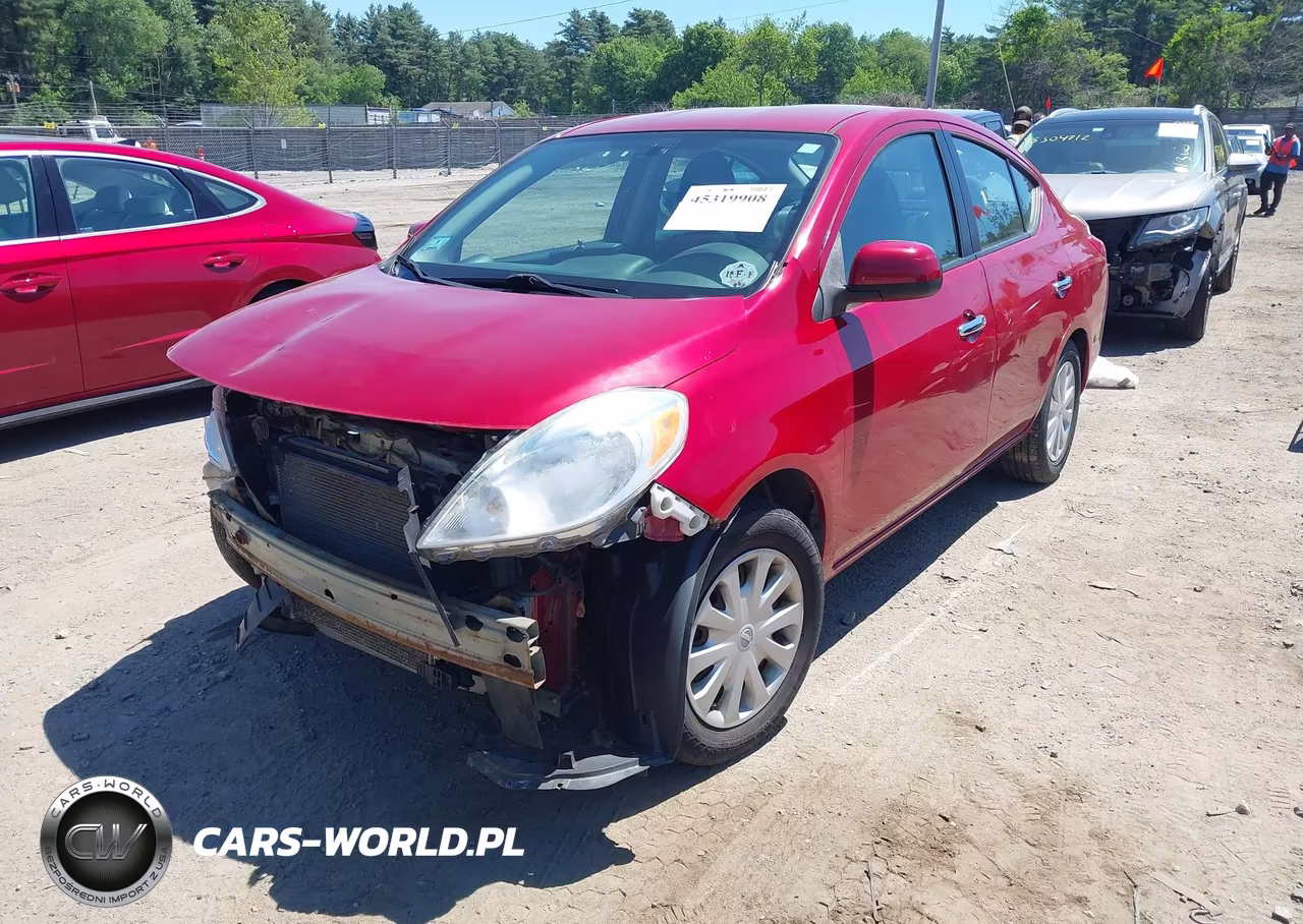 2012 Nissan Versa 1.6 Sv VIN:3N1CN7AP3CL943853 - 2