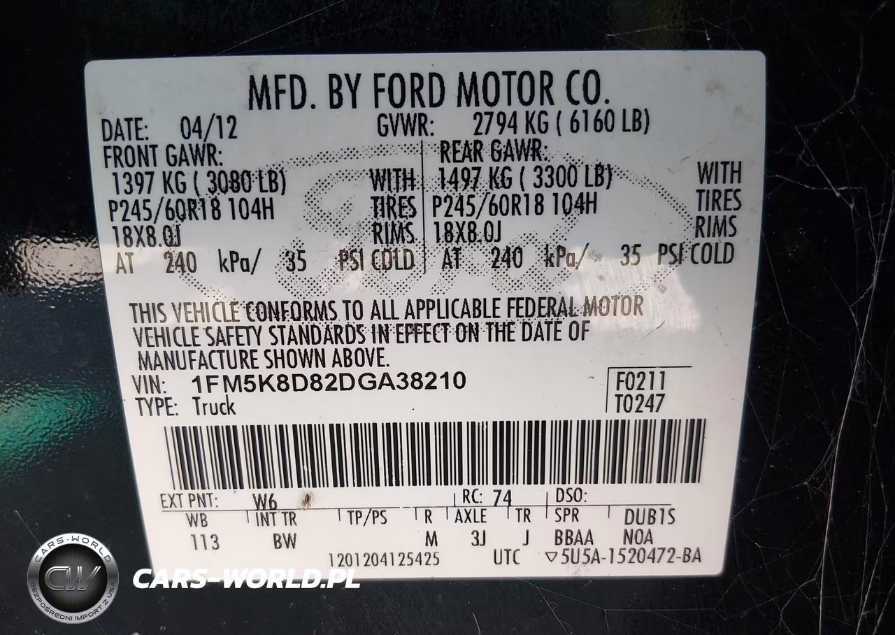 2013 Ford Explorer Xlt VIN:1FM5K8D82DGA38210 - 9
