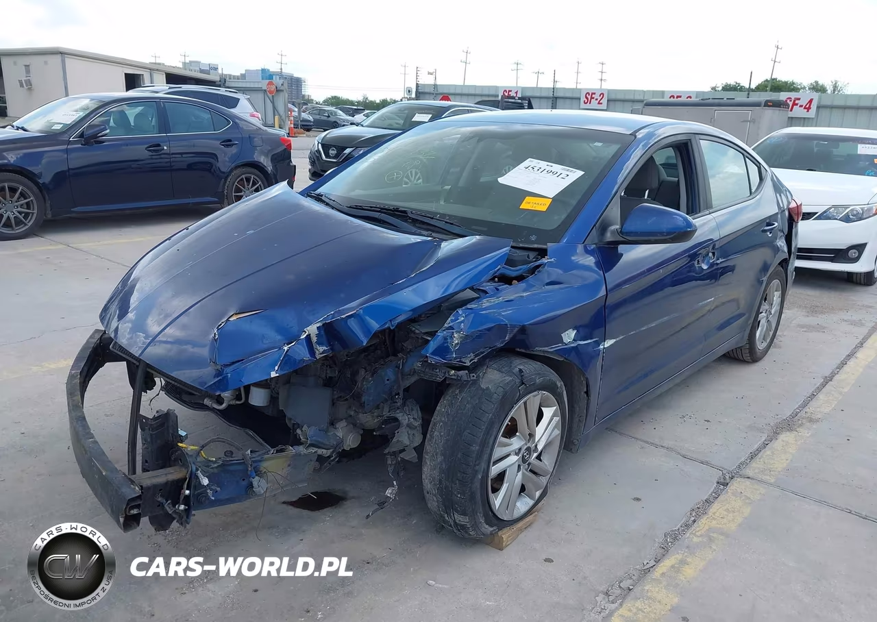 2020 Hyundai Elantra Sel VIN:5NPD84LF1LH553278 - 2