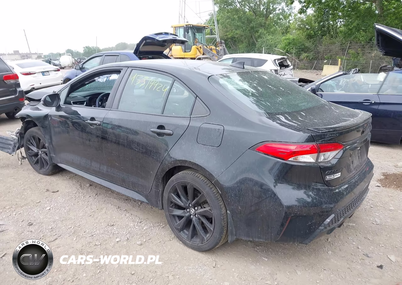 2021 Toyota Corolla Se Nightshade Edition VIN:5YFS4MCE0MP072551 - 3