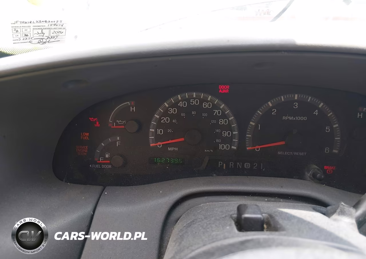 2000 Ford F-150 Lariat-Work Series-Xl-Xlt VIN:1FTRX18L2YNB20095 - 7