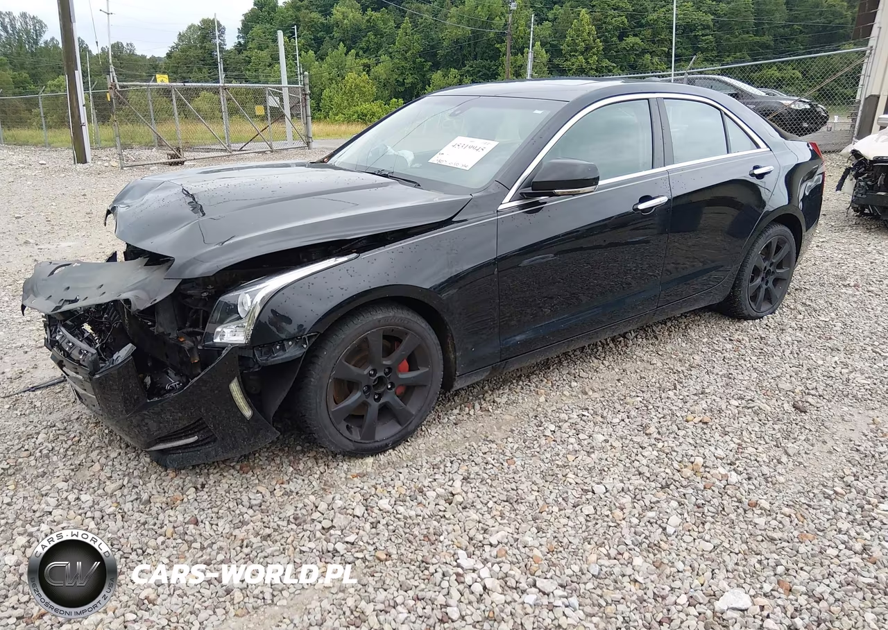 2015 Cadillac Ats Luxury VIN:1G6AH5RX8F0121980 - 2