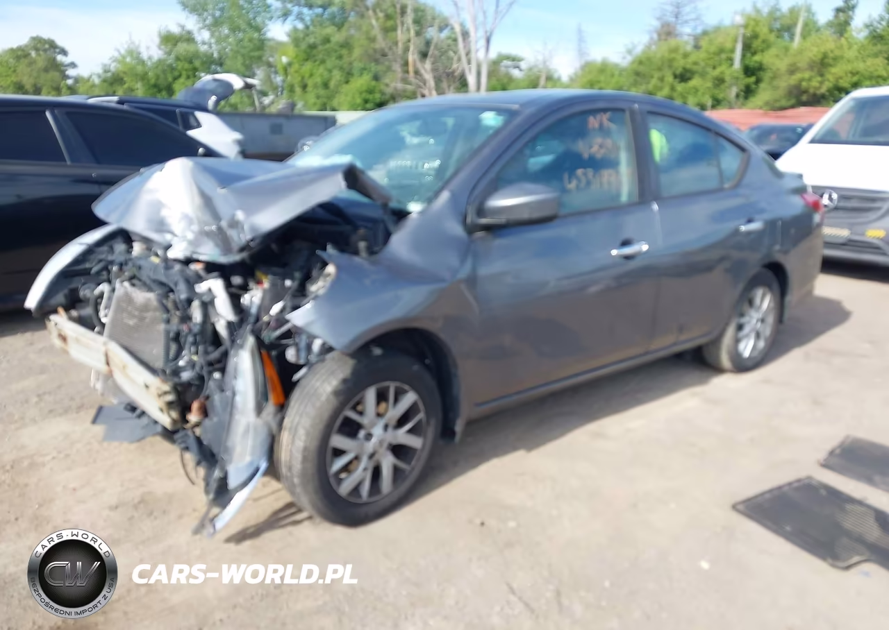 2019 Nissan Versa 1.6 Sv VIN:3N1CN7AP2KL829101 - 2