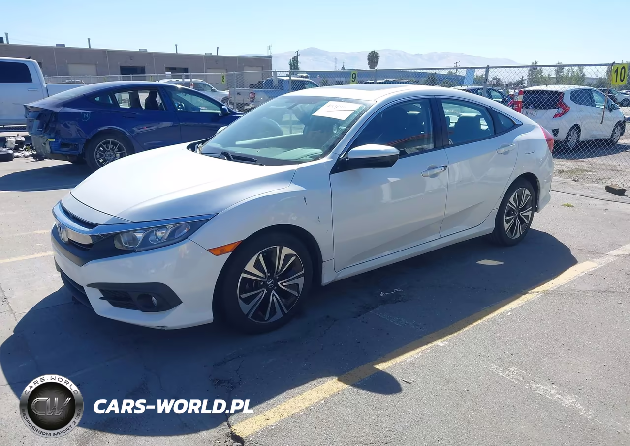 2017 Honda Civic Ex-L VIN:19XFC1F72HE005991 - 2