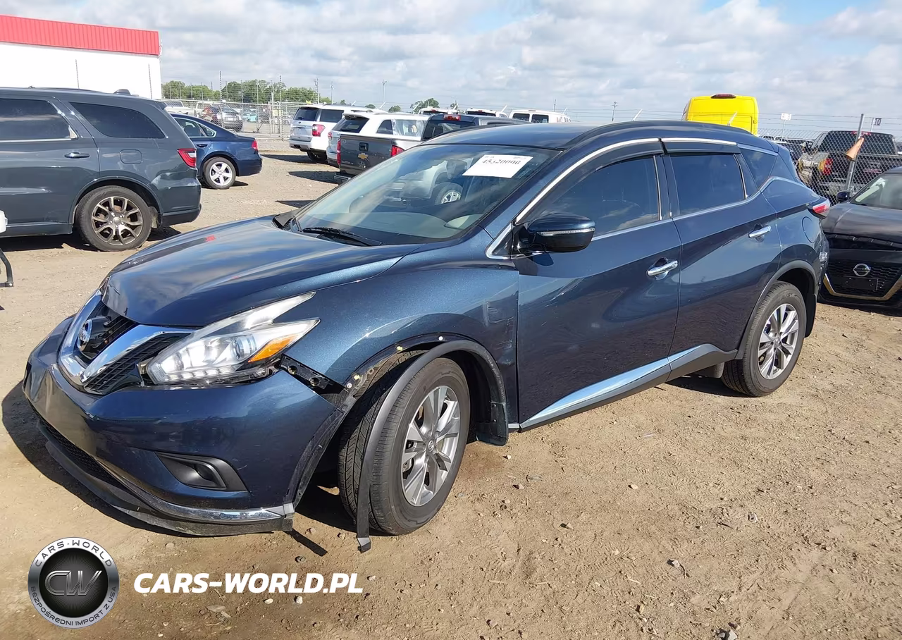 2015 Nissan Murano Sv VIN:5N1AZ2MG1FN280306 - 2