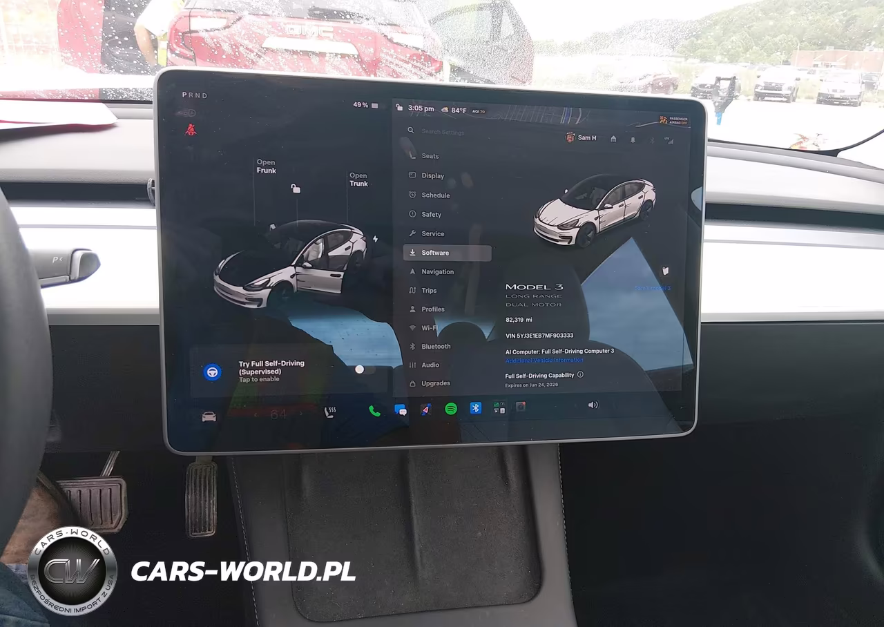 2021 Tesla Model 3 Long Range VIN:5YJ3E1EB7MF903333 - 18