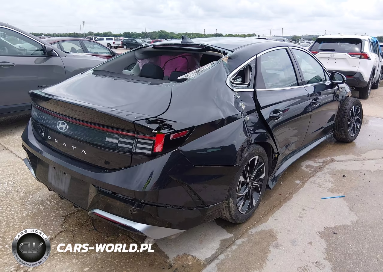 2025 Hyundai Sonata Sel VIN:KMHL64JAXSA454730 - 4