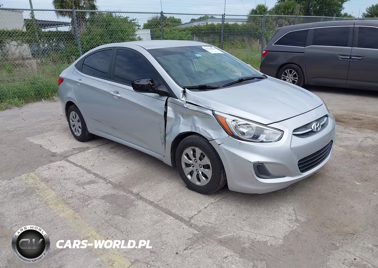 2016 Hyundai Accent Se VIN:KMHCT4AE6GU007331 - 1