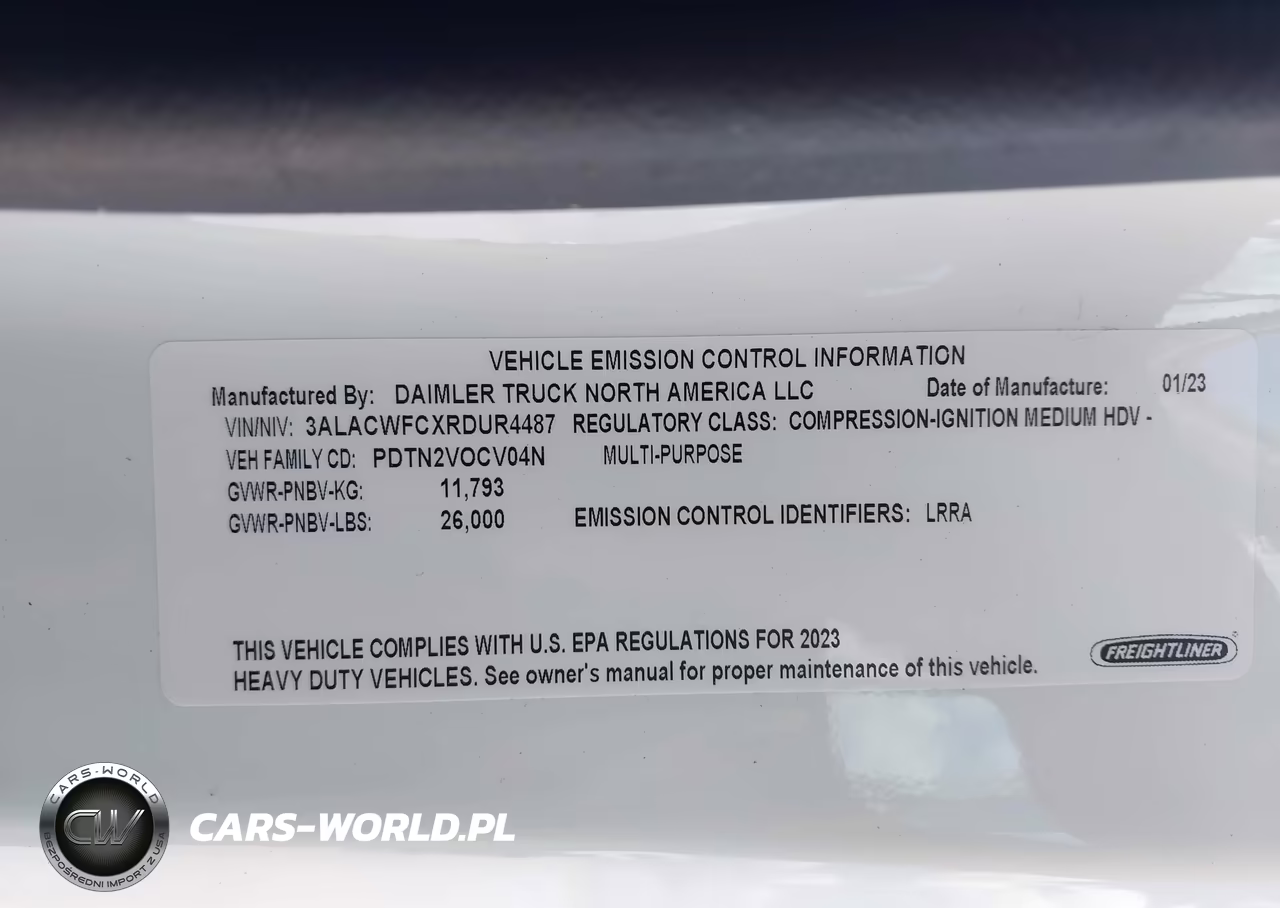 2024 Freightliner M2 106 VIN:3ALACWFCXRDUR4487 - 8