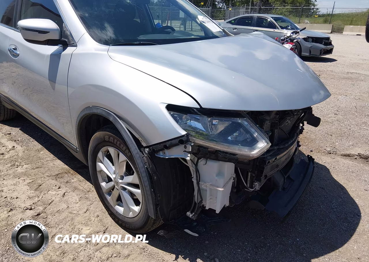 2016 Nissan Rogue Sv VIN:KNMAT2MT1GP718153 - 14