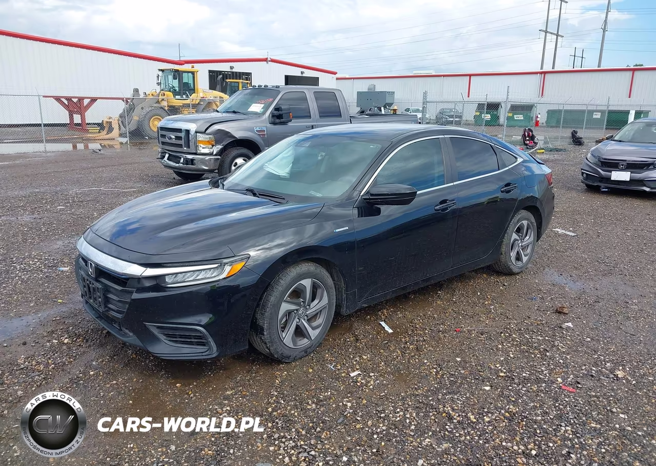 2019 Honda Insight Lx VIN:19XZE4F17KE033491 - 2