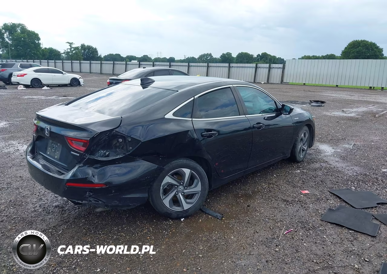 2019 Honda Insight Lx VIN:19XZE4F17KE033491 - 4