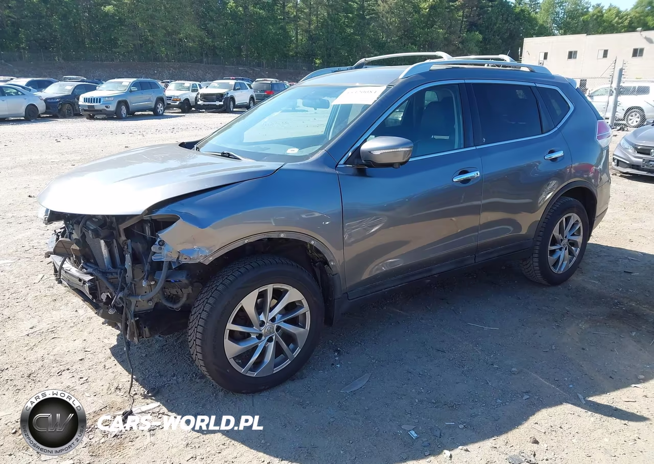 2015 Nissan Rogue Sl VIN:5N1AT2MV3FC889831 - 2