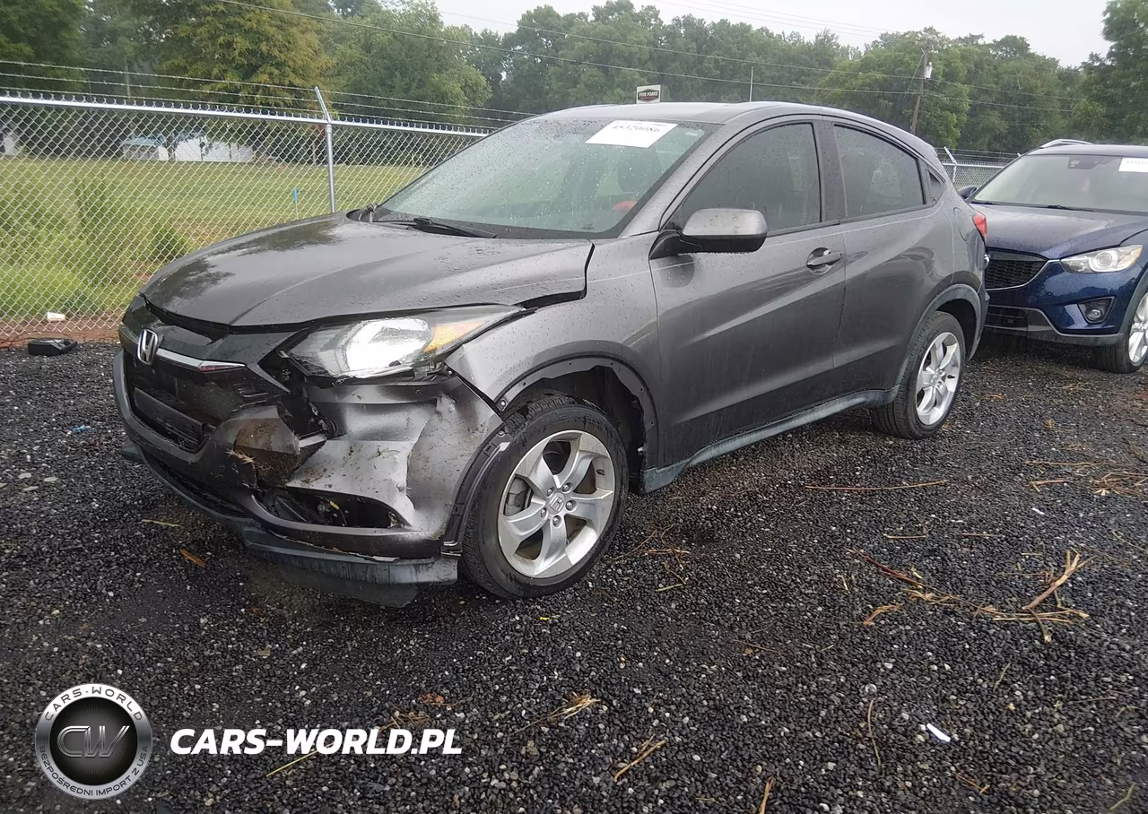 2016 Honda Hr-V Lx VIN:3CZRU5H38GM700342 - 2