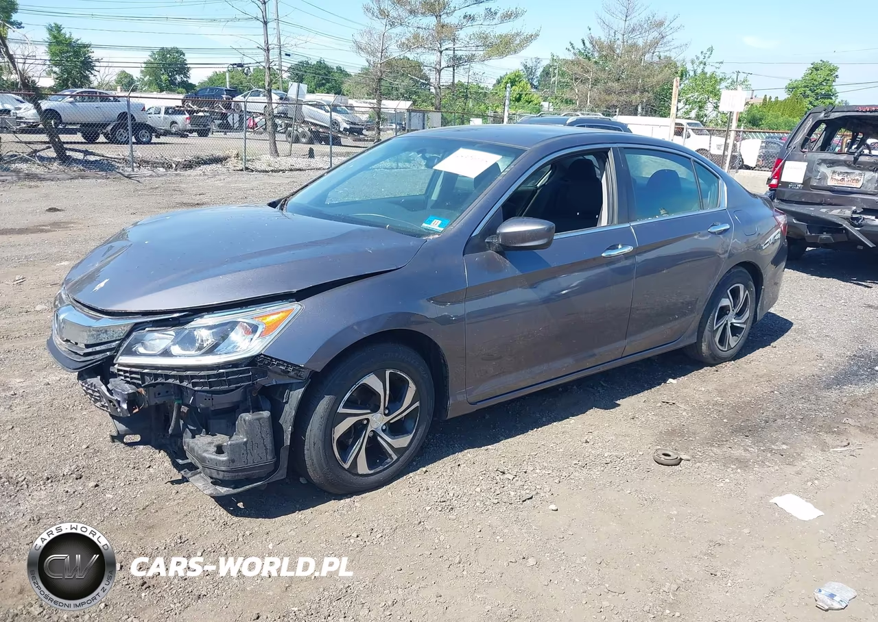 2016 Honda Accord Lx VIN:1HGCR2F31GA026905 - 2
