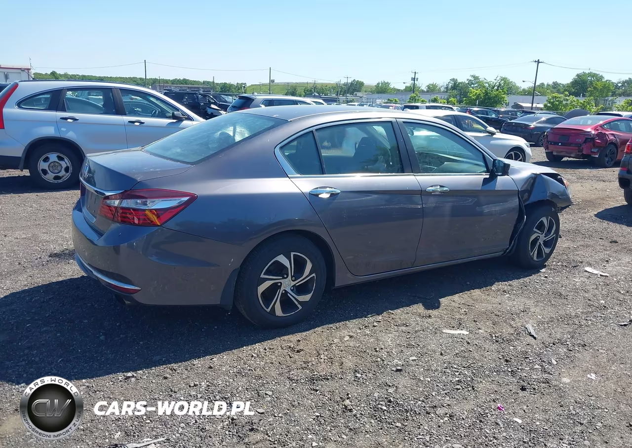 2016 Honda Accord Lx VIN:1HGCR2F31GA026905 - 4