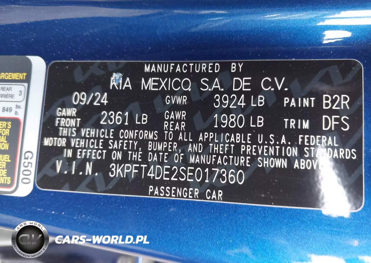 2025 Kia K4 Lxs VIN:3KPFT4DE2SE017360 - 9