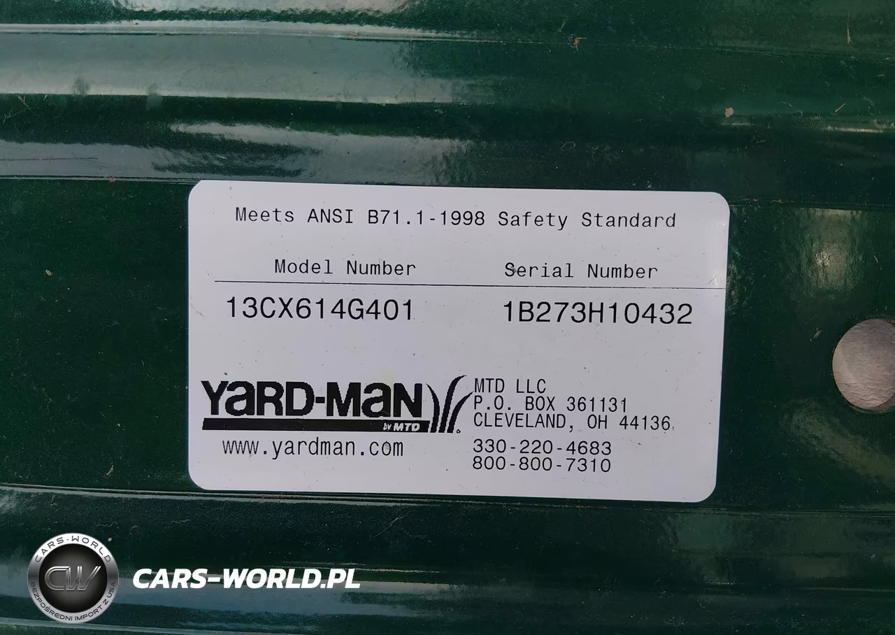 2005 Mtd Riding Lawnmower VIN:1B273H10432 - 9