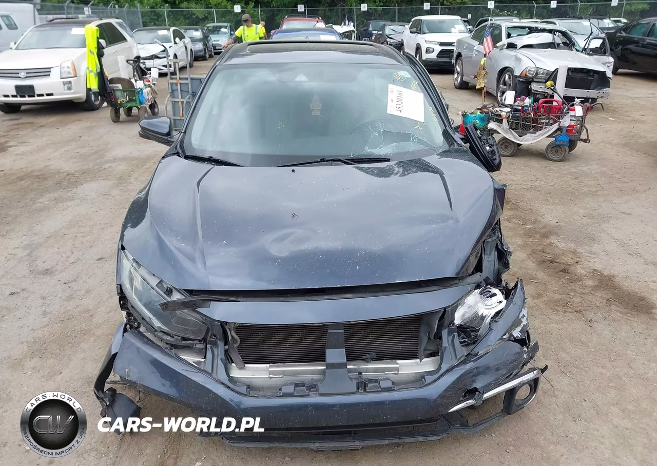 2020 Honda Civic Ex VIN:19XFC1F30LE214345 - 12