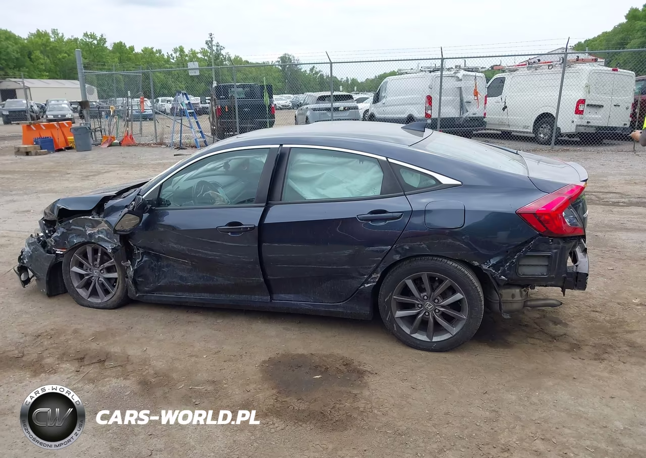 2020 Honda Civic Ex VIN:19XFC1F30LE214345 - 14