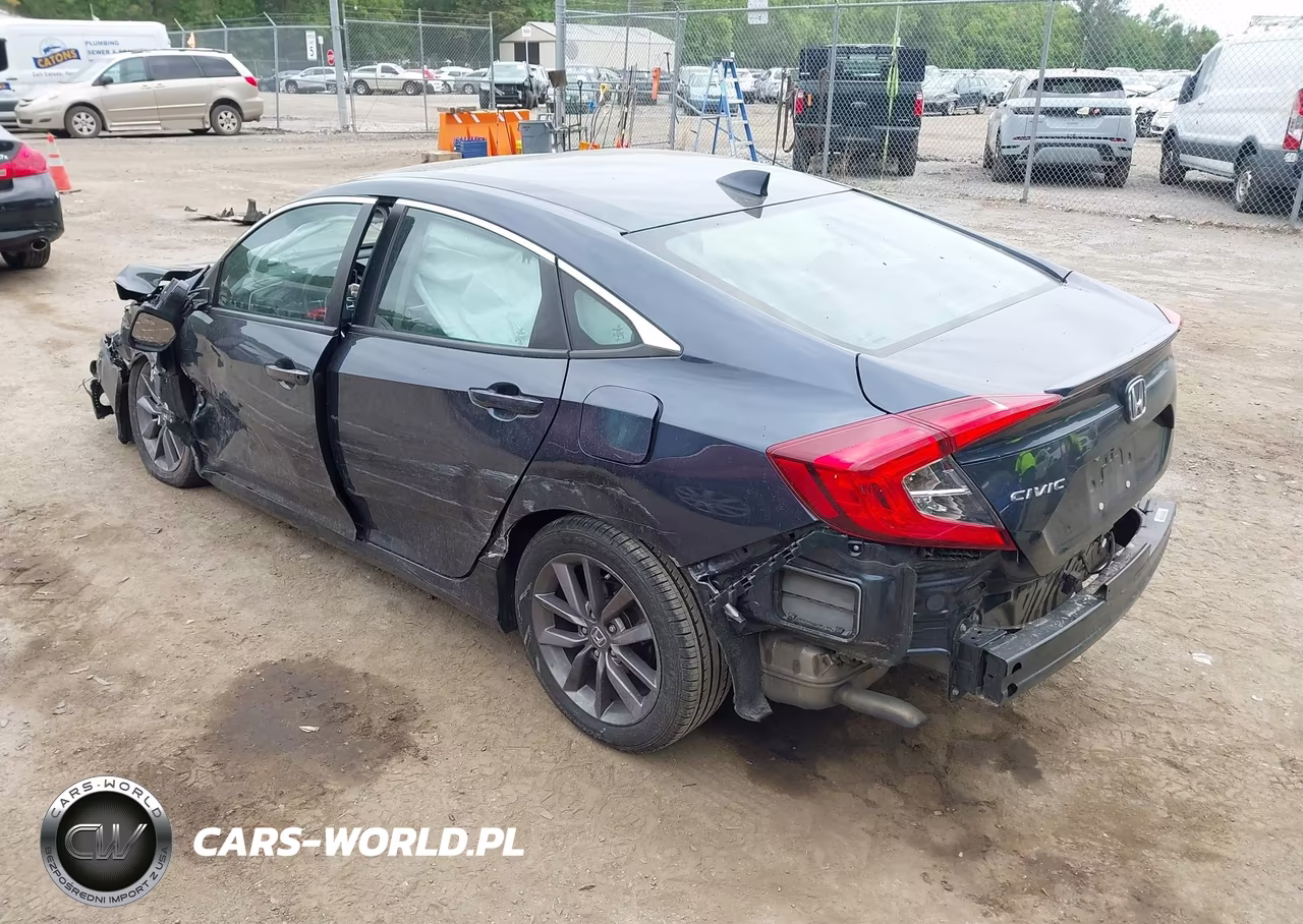 2020 Honda Civic Ex VIN:19XFC1F30LE214345 - 3